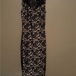 Elegant Black Lace Dress